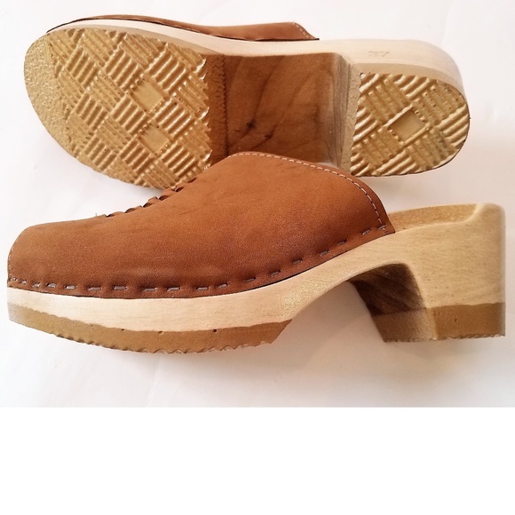 New SVEN (No. 6) Front Weave Suede Clogs 37 6.5-7 - Picture 3 of 4